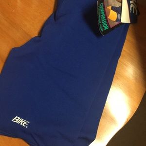 Bike compression biking shorts NWT